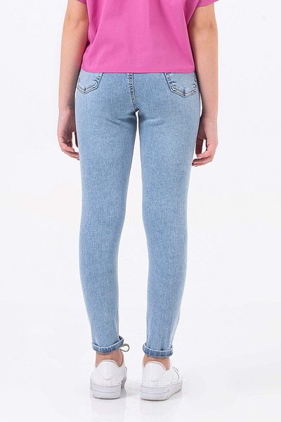 ww waka waka kids store Lycra Adjustable Waist Girls' Jeans