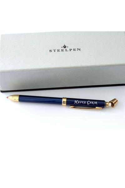 Steelpen İsme Özel 3 Fonksiyonlu Steel Pen Metal Kalem