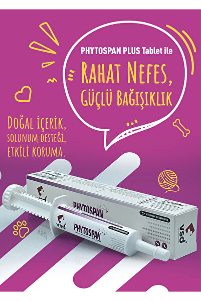 vsd Phytospan Plus 30ml Malt Kediler Için Nefes Konforuna Katkı