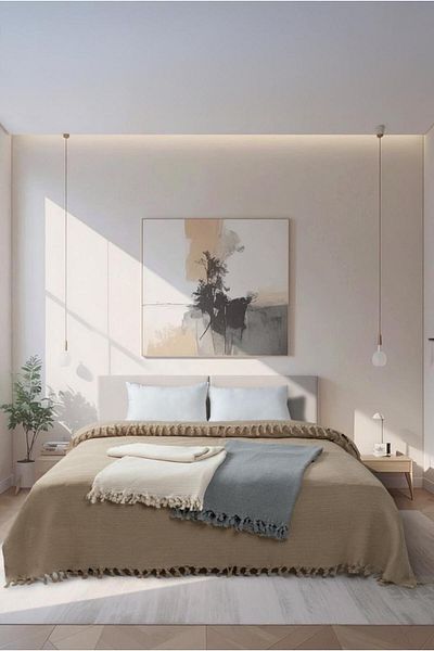 home otanticca Beige Double Pique Soft Pique