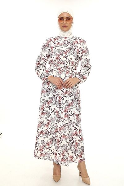 Butik Women's plus size print dress