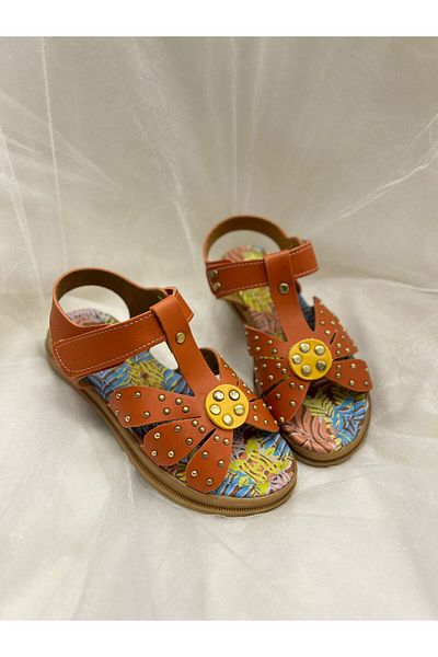 Görkem bebe ayakkabı ve tekstil Girl's Sandals (Slim Fit)