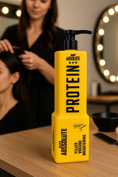 Nano Absolute Hair Care Protein Pre-Fry Protective Volumizing Repair Serum 1L