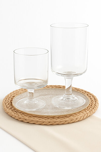 Özbey ArtDeco 2'li Cam Mumluk Home Aksesuar