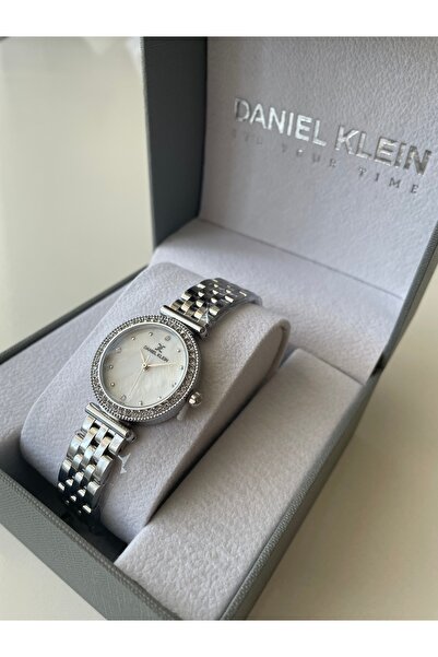 Daniel Klein Women Wristwatch Silver Cord Waterproof 2 Years Warranty