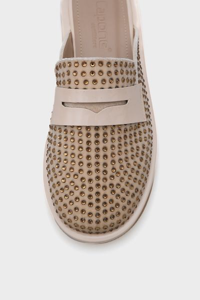 Capone Outfitters Γυναικείες παντόφλες Meris Velvet Stone Closed Toe