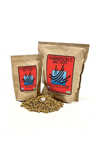 Harrison's Bird Food Harrison High Potency Coarse Food For Big Birds 2.24 Kg