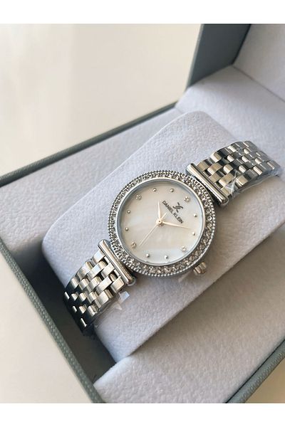 Daniel Klein Women Wristwatch Silver Cord Waterproof 2 Years Warranty