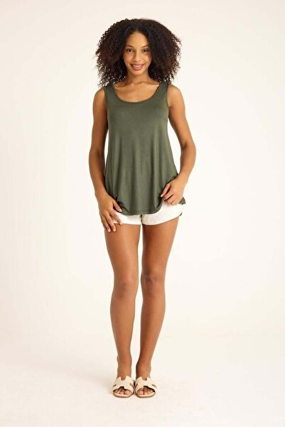 COTENCONCEPT Μπλουζάκι 2 τεμαχίων A-Line Άνετη εφαρμογή Basic Μπλουζάκι με χοντρό λουράκι