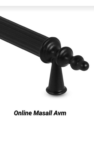 MASALL Mâner Raschel 1 bucată (șurub) Mâner din plastic (128 CM) Noptieră, dulap, comodă, dulap de bucătărie, vestiar