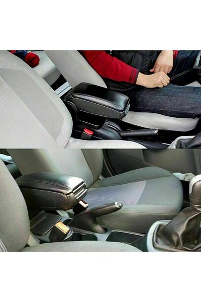 Niken Fiat 500L - Screwless Center Console Armrest and Rest, 2015