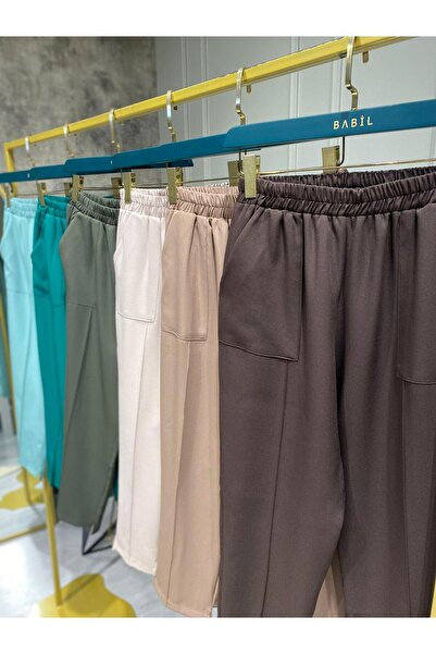 Invee Dusty Rose Women's Carrot Pants