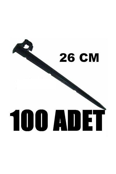Emek Sabitleme Kazığı 100 Adet Klipsli Damla Sulama Parçası Aparatı Damlama Borusu Hortumu Parçaları