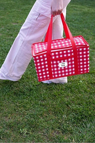 e-Bizz Store Lüks Isı Yalıtımlı Termal & Termo Çanta Büyük Boy Piknik & Plaj ...