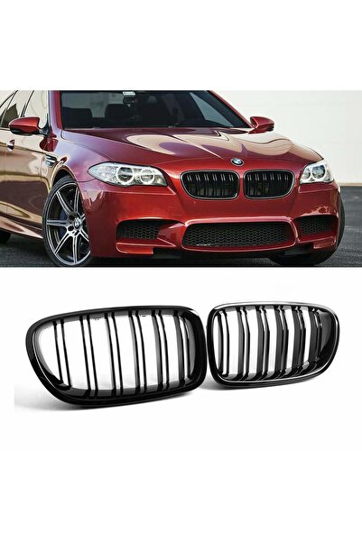 AEM Autogp Bmw F10 M5 Ön Böbrek Panjur Piano Black Çift Tırnak