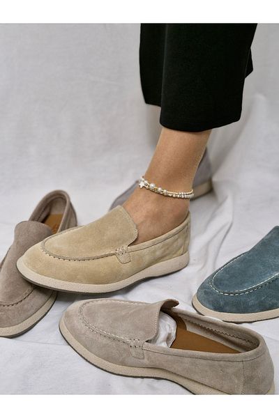 aayak&kabımofficial Genuine Leather Women's Suede Shoes |   Elegant Design That Combines Elegance and Comfort