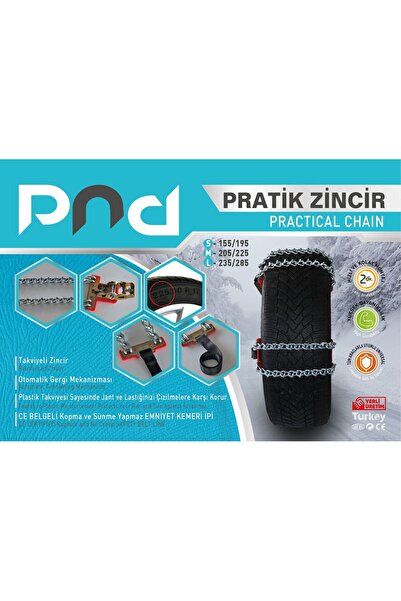 autogp Sermatik Patinaj Kar Zinciri Pratik 235 / 285 L Beden