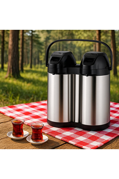 steell Aile Termosu Iki Bölmeli