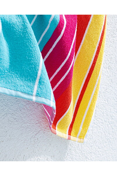 Madame Coco Edith Strandtuch aus 100 % Baumwolle – Bunt – 70 x 150 cm