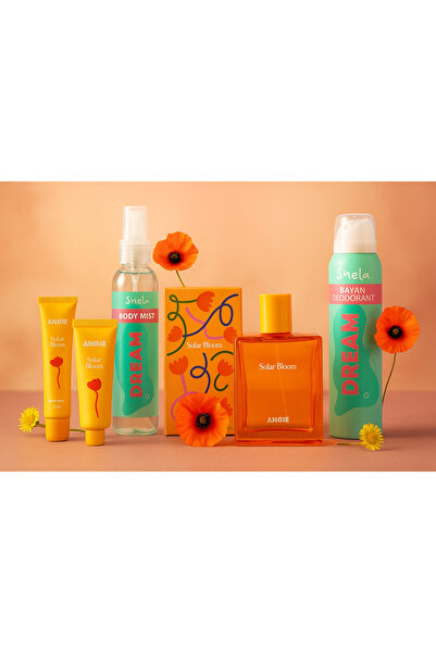 Angie Solar Bloom 100ml Edp 5li Kadın Parfüm Seti