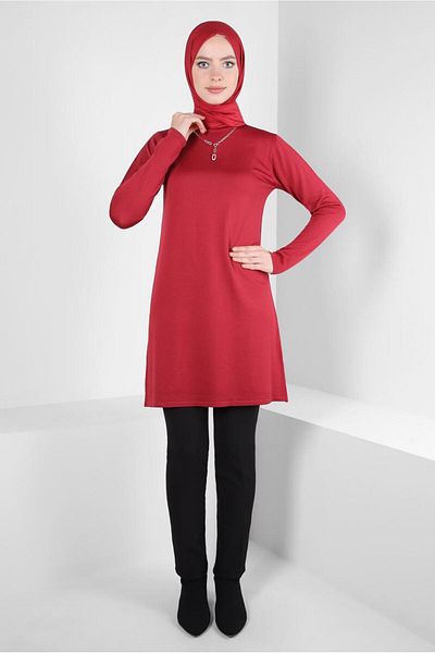 Alvina CYCLING COLLAR KNITWEAR TUNIC 44060