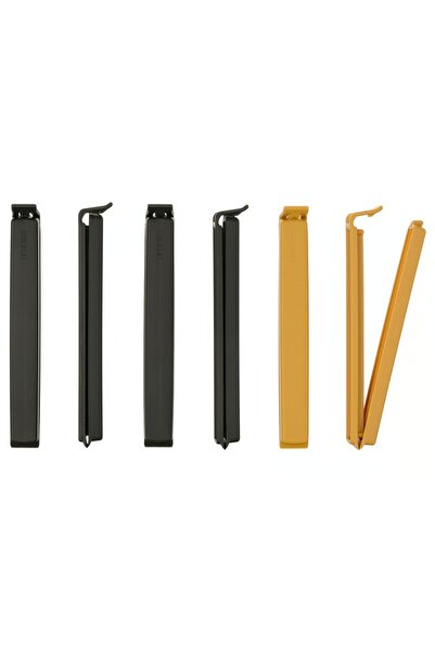 IKEA BEVARA Sealing Clips – Reusable Plastic Bag Clips for Food Storage, Assorted Sizes & Colors