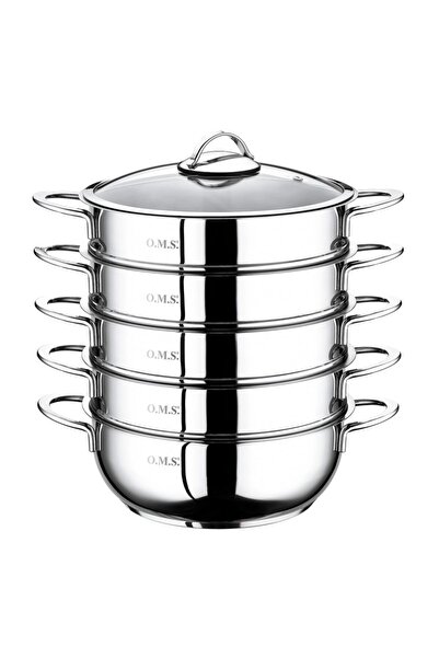 OMS 6090-C 24CM Mantı Tencere Seti