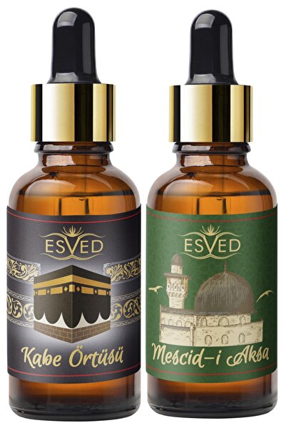 ESVED Kabe Örtüsü Kokusu Ve Mescidi Aksa Kokusu Saf Esansiyel Uçucu Yağ Buhur...