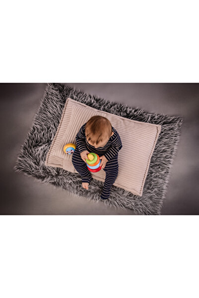 nesia Krem Anne Yanı Bebek Yatağı, Oyun Minderi, Yer Minderi, Çocuk Yatağı, Araba yatak, 1 ADET