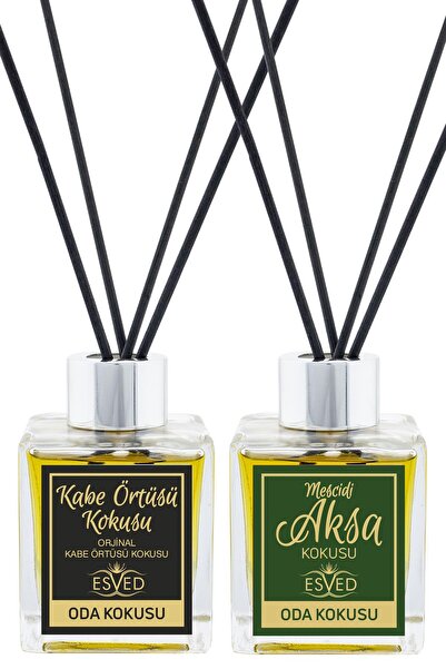 ESVED Kabe Örtüsü Kokusu Ve Mescidi Aksa Kokusu 100 Ml Çubuklu Oda Kokusu