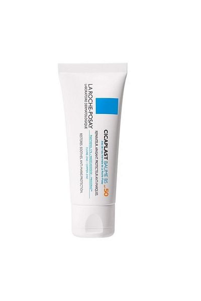 La Roche Posay كريم سيكابلاست بوم بمعامل حماية SPF 50 للعناية بالوجه والجسم للبشرة الملطخة 40 مل
