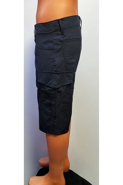 BeyzDenim Ripsstop Thin Navy Blue Shorts Capri Below the Knee Pants Ibig Size