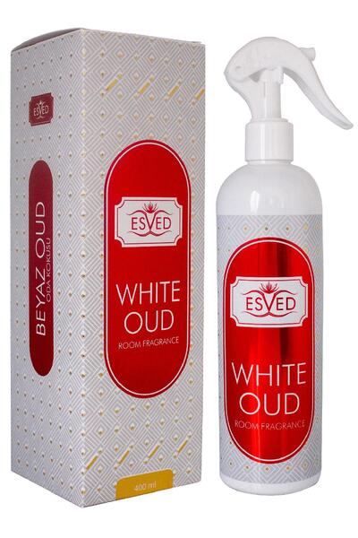 ESVED Beyaz Oud & White Oud Oda Ve Kumaş Spreyi Seccade Spreyi Oda Kokusu Kok...