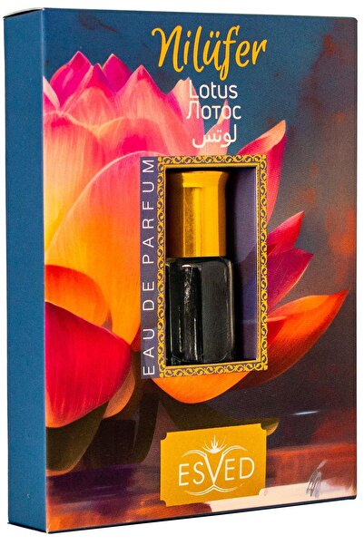 ESVED Nilüfer Kokusu Parfüm Esansı Alkolsüz Esans 3Ml.