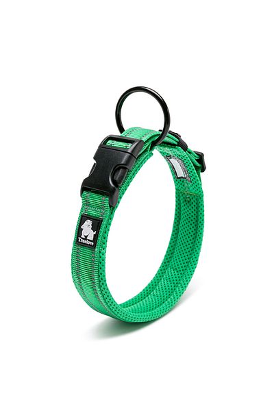 True Love Soft Sponge, Mesh, Green Neck Collar