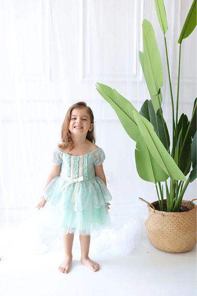 aysskids Rochie de sărbătoare pentru ziua de naștere pentru fetiță Magnolia