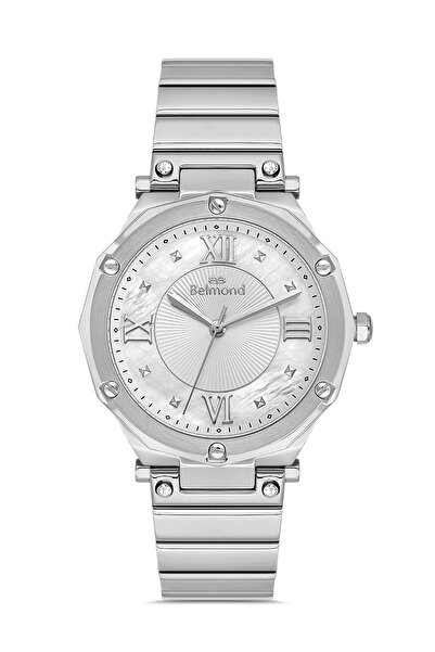 Belmond SRL1153.320 Beyaz & Gümüş Çelik Kordon Kadın Kol Saati