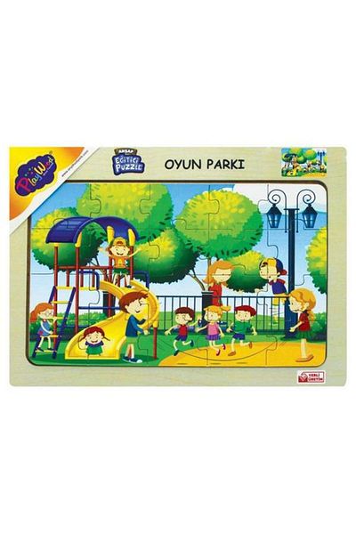 Play Wood Playwood Wooden Educational Puzzle Playground Ony176