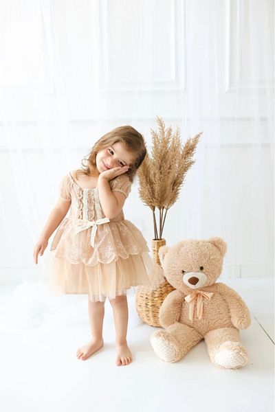 aysskids Φόρεμα για κορίτσι Magnolia Ειδική Ημέρα Γάμου Γενέθλια