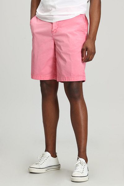 Lufian Ανδρικό σορτς Chino Zegler Sports Slim Fit Pink
