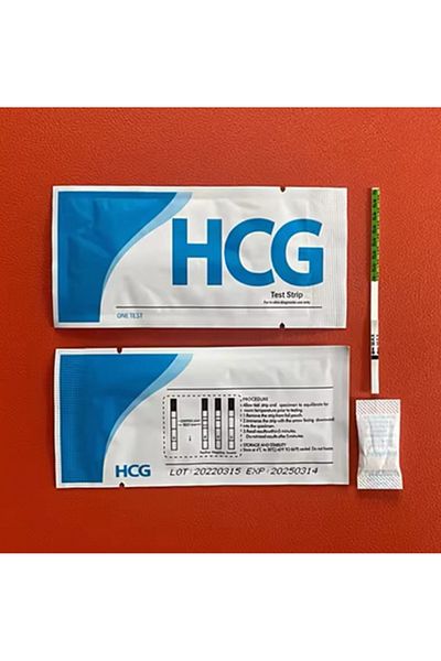 Choice 10pcs Hcg Strips Home Using One Step Urine Rapid Sensitive Fertility Early Detec
