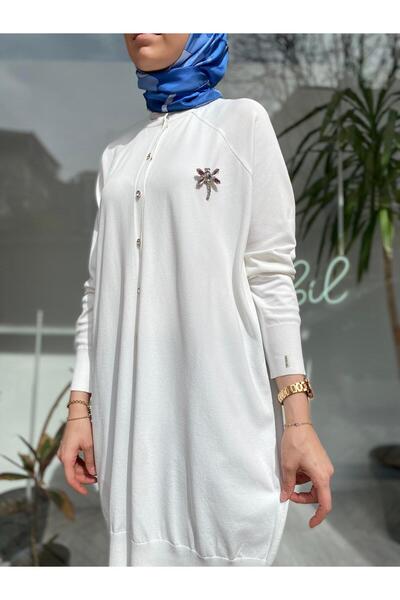 Invee İNVEE Hırka 6283 Ekru