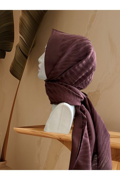 Armine Brown Pamora Shawl 10
