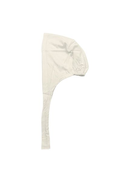 PAKER GİYİM Cream Colored Stitched Women's Scarf Shawl - Hijab Cap