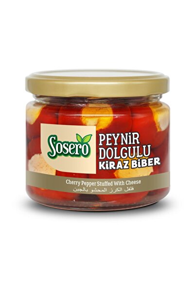 Sosero Peynir Dolgulu Kiraz Biber 300 Cc