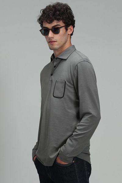 Lufian Πράσινο ανδρικό μπλουζάκι Fırst Sport Polo