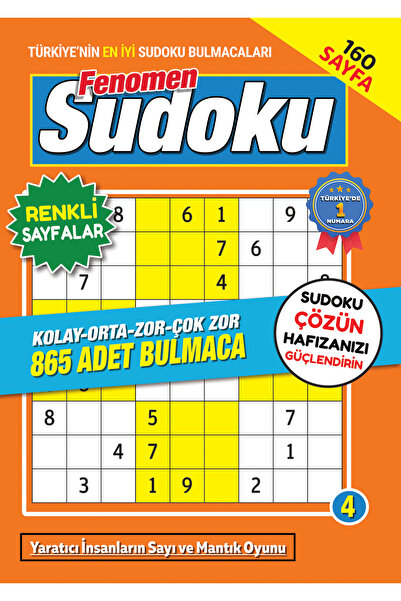 Fenomen Yayıncılık Sudoku 004
