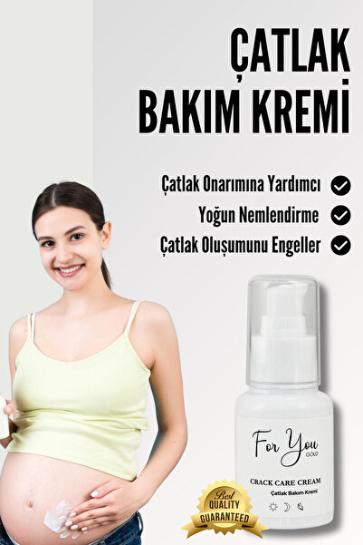 For You Gold Çatlak Önleyici Bakım Krem- Hamilelik & Doğum Sonrası Çatlak Bakım Kremi