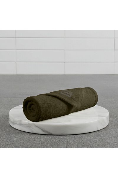 Generic Premium Cotton Face Towel – Quick Dry & Gentle on Skin Military Green