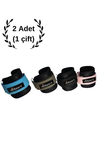 DSport Professional Ankle Strap - Ayak Bileği Kayışları, Fitness Ayak Bilekliği - Kabel Egzersizleri 2 Adet